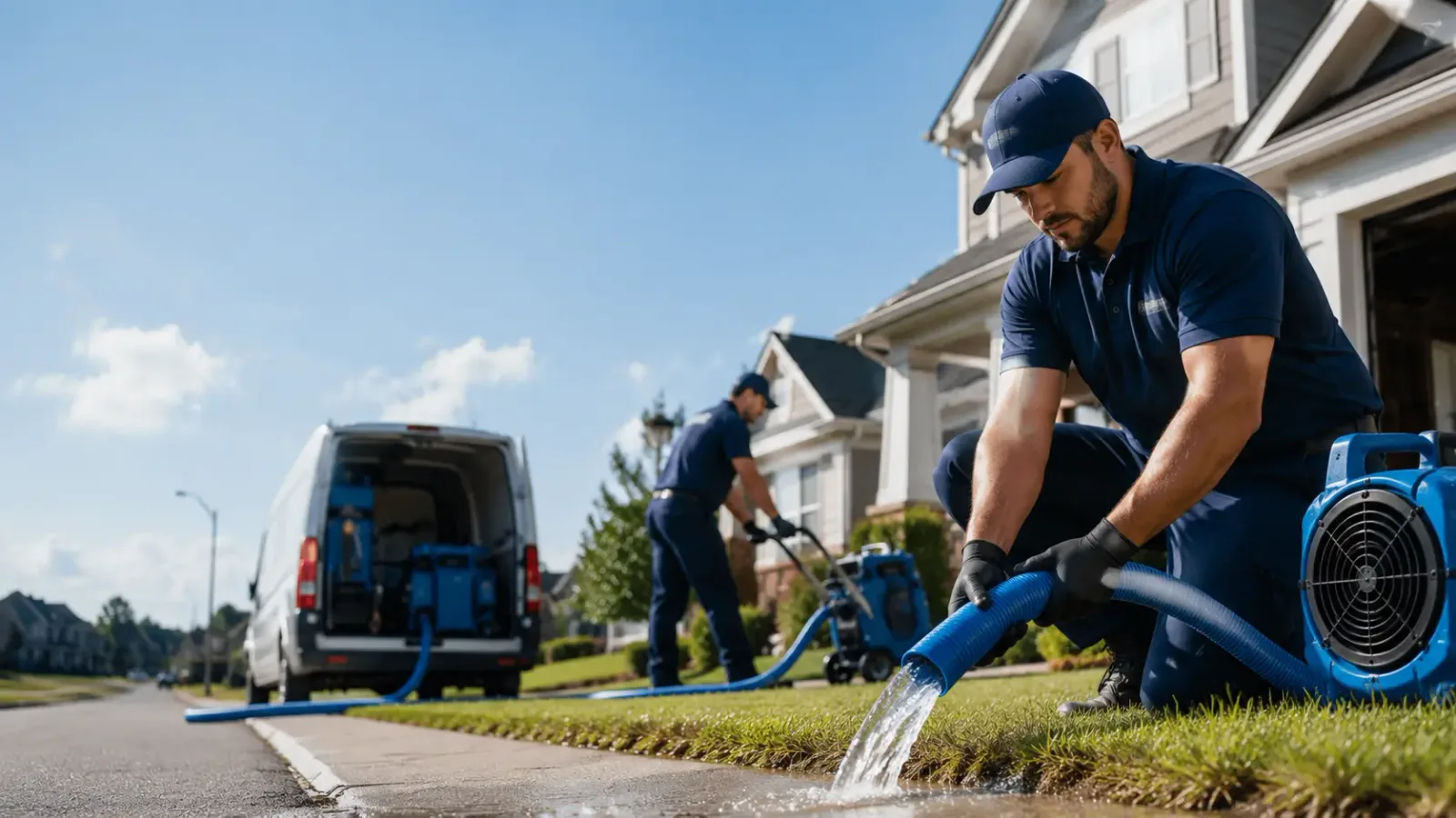 Flood Damage Restoration in Rocky, OK